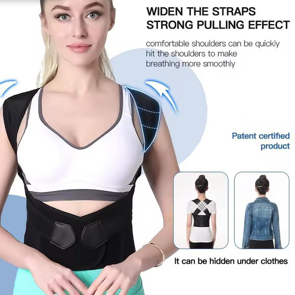 AXZENIA Rompi Korektor Postur Terapi Punggung Back Support Breathable - AX01