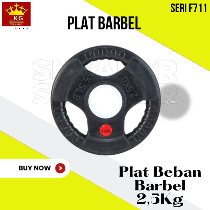Plat Beban Barbel 2,5Kg  - Alat angkat beban Type F711