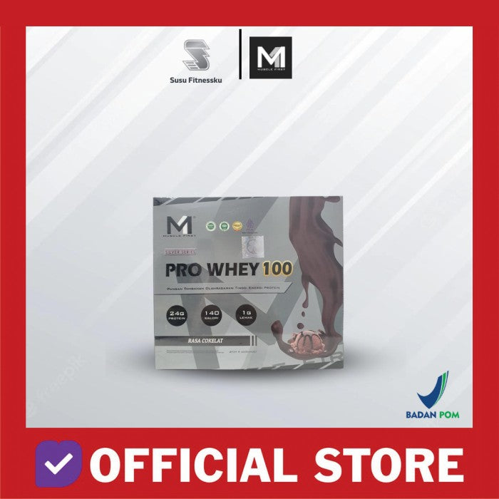 M1 Muscle First PRO WHEY 100 400gram 10 sachet Whey Protein