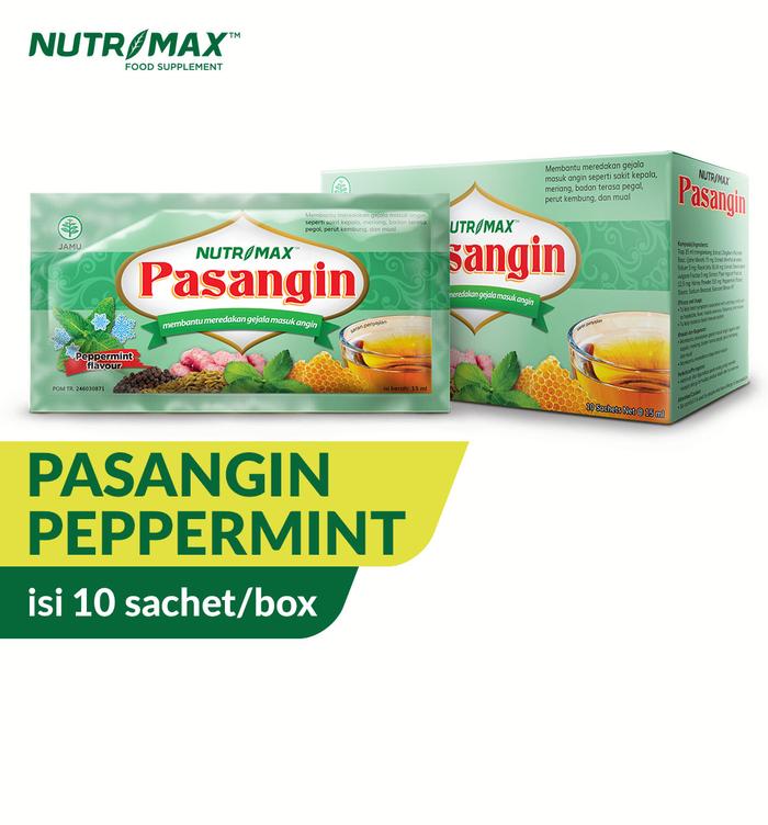 Nutrimax Pasangin Papermint Membantu Meredakan Gejala Masuk Angin Pemanis Stevia Tenggorokan Lega Daya Tahan Tubuh