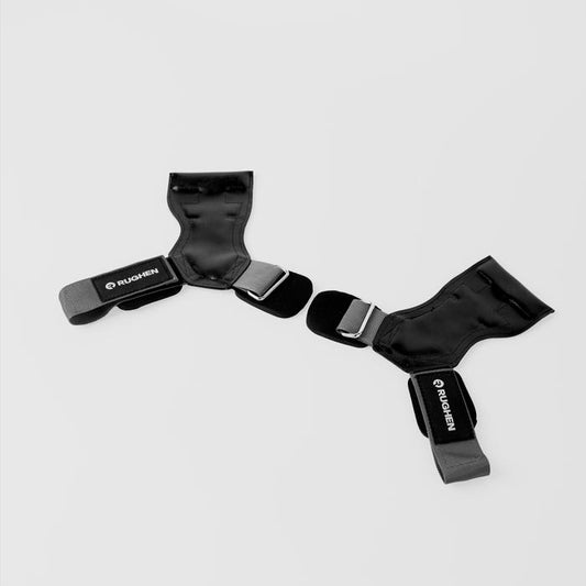 RUGHEN Wrist Hook Grip Strap - Gray, L
