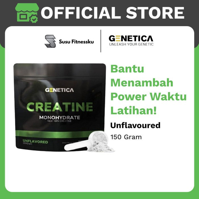 Genetica Creatine Monohydrate Unflavoured 150 Gram