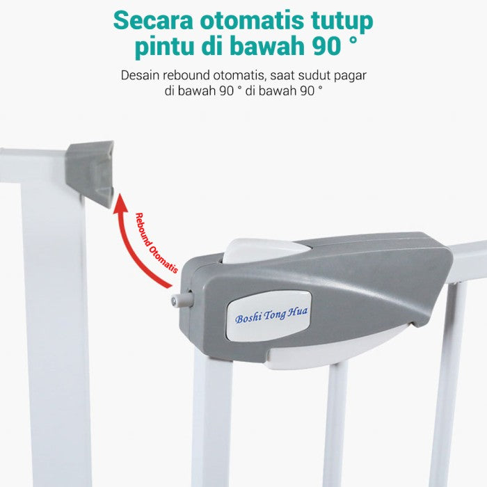 OneTwoFit Baby Safety Gate Pagar Instalasi tanpa meninju Tangga Dapur