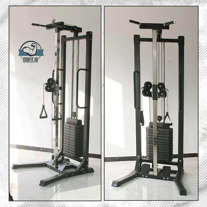 Multifunction Gym Bird Trainer Power Kinetic Cross Cable / Alat Gym Pelatihan Dayung Otot Tangan