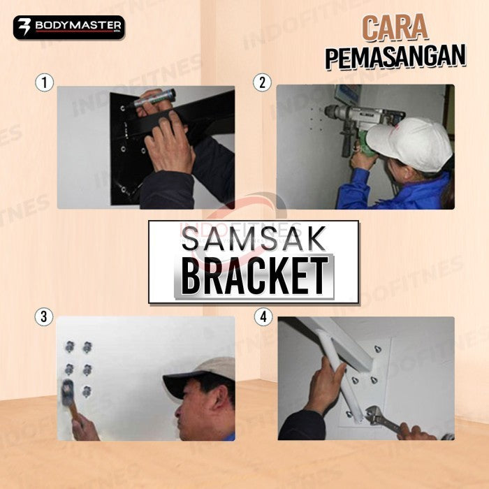 BODYMASTER Premium Bracket Samsak BM-E029 Tiang Gantungan Samsak Tinju