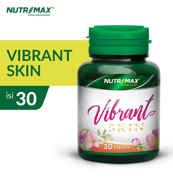 Nutrimax Vibrant Skin Membantu Mencerahkan Kulit Anti Aging Mengencangkan Kulit - 30 Tablet