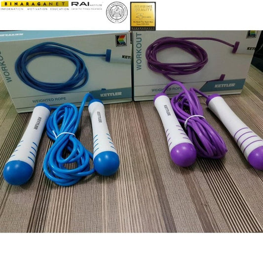 Kettler Weight Rope / Tali Skiping dengan pemberat 405