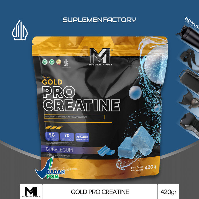 Muscle First Gold Pro Creatine Monohydrate 420 Gram M1 70 Servings