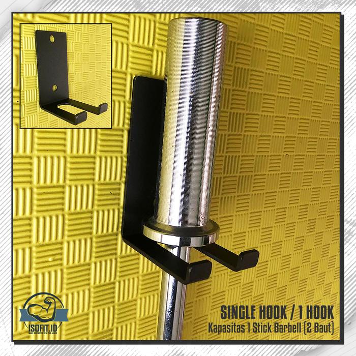 Foldable Pull Up & Squat Rack Climbing Frame / Multifunction Wall Mounted Squat Rack / Squat Rack Lipat Minimalis - HFCR03 DIP BAR