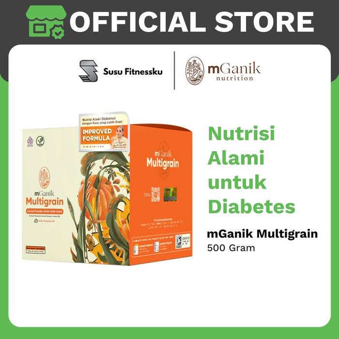 mGanik Multigrain Labu Kuning 500gr - Suplemen Diabetes