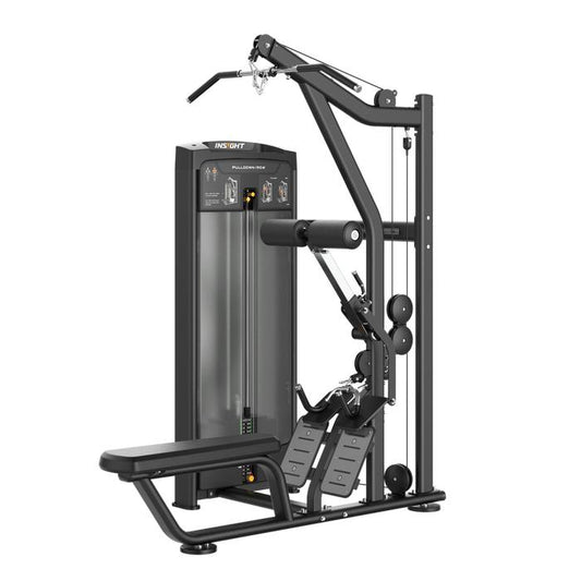 Insight Premium Pulldown Row RE8026 Alat Fitness Gym Komersial Import