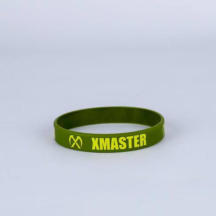 XMASTER Gelang Unisex & Keeper Powerlifting Anti Slip Loop Strap untuk Sabuk Gym Pria Wanita Aksesoris Lever Belt Hijau Hitam - XMASTER Black