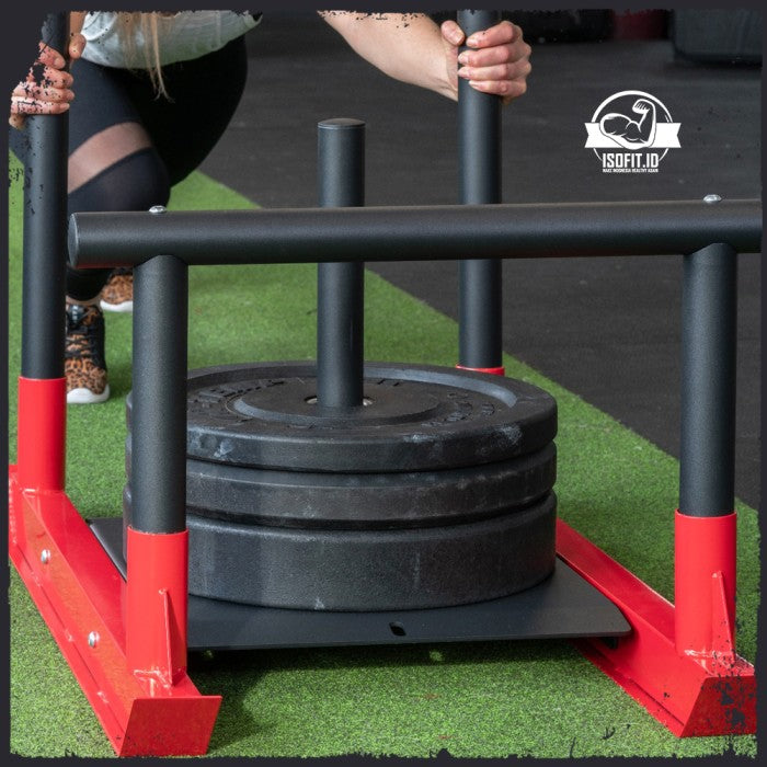 Fitness Sledge Training Car / Papan Luncur Latihan Kebugaran