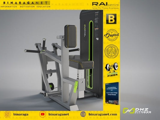 DHZ FITNESS VERTICAL ROW MACHINE with WEIGHT STACK 94kg