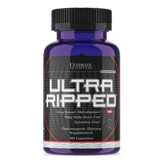 Ultimate Nutrition Ultra Ripped Capsules "Ephedra Free" suplemen fitness / suplemen gym / suplemen protein - 90 Caps