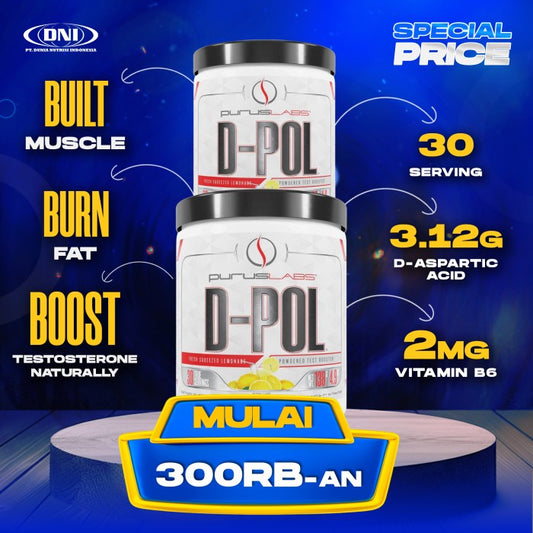 D - POL POWDER 138 GRAM 30 SERVING - FRESH LEMONADE
