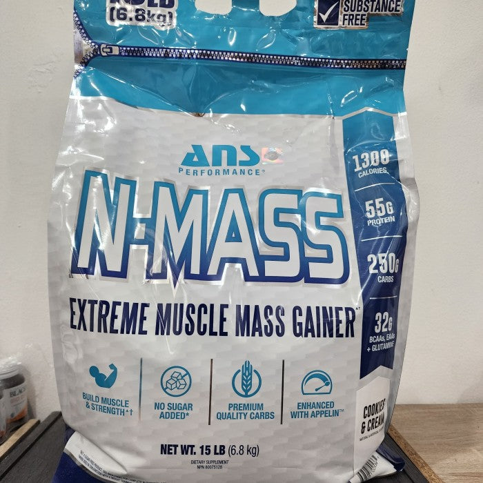 ANS N MASS 15 Lb N-Mass 15 Lb Best Weight Gainer