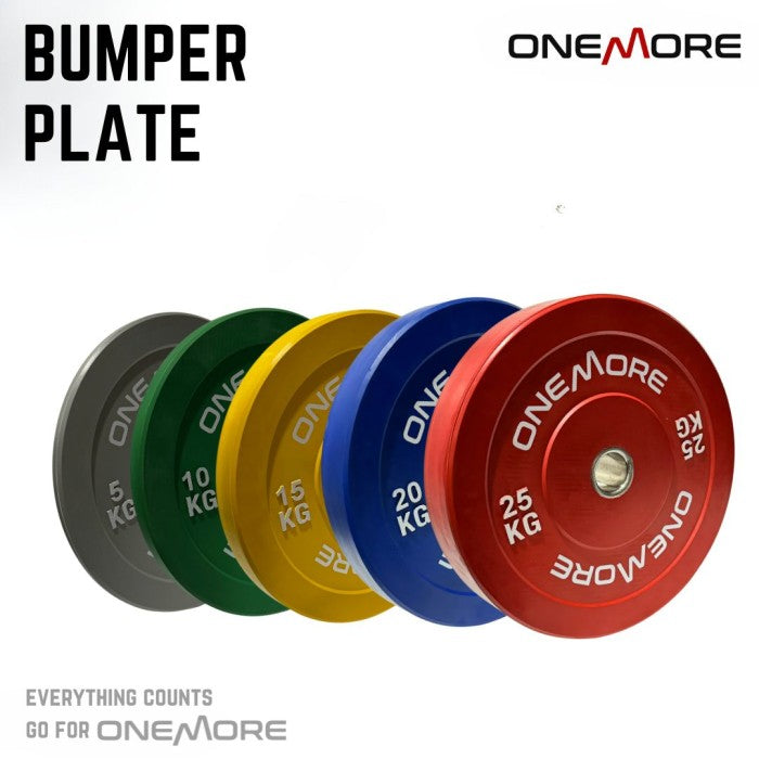 ONE MORE 5 - 25kg Bumper Plate - 5KG