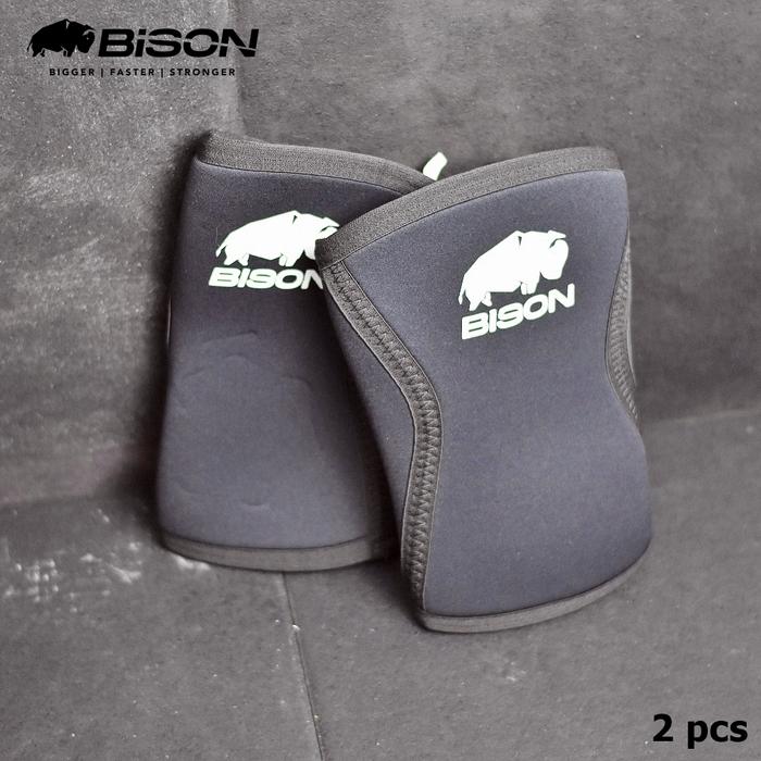 Bison Knee Sleeves Lifting Support - S