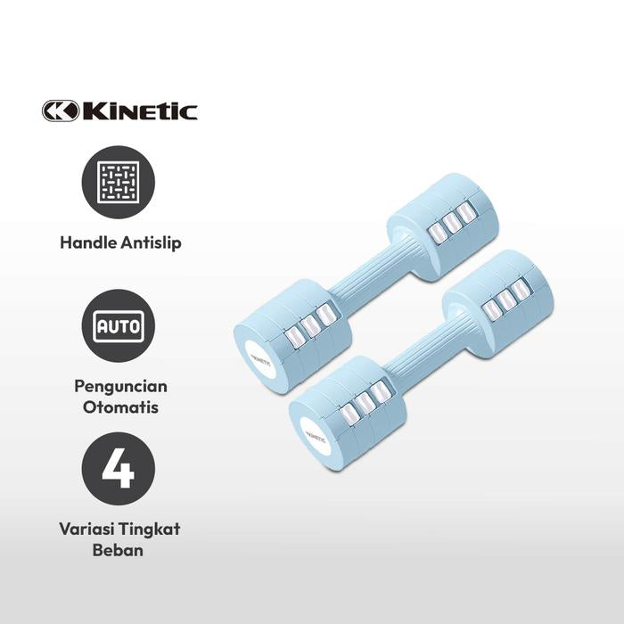 KINETIC SET 2 PCS ADJUSTABLE DUMBBELL