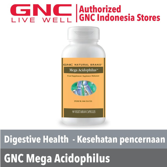 GNC NATURAL BRAND MEGA ACIDOPHILUS (424567) - 90 CAPSULES