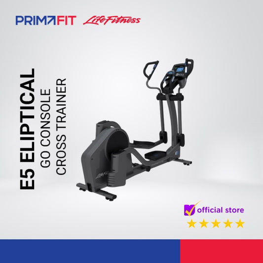 Life Fitness E5 Eliptical Go Console Cross Trainer