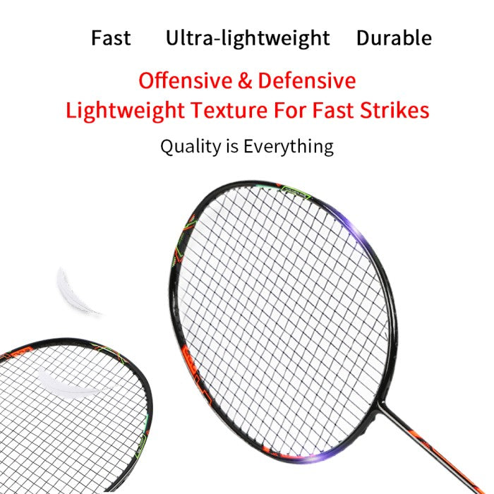 OneTwoFit RAKET BADMINTON Carbonex Raket Bulutangkis Set G5 82g Beli