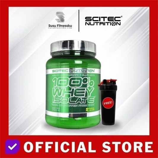 Scitec Whey Protein Isolate 4.4lbs / 4.4 Lbs - Vanila, Bonus Shaker
