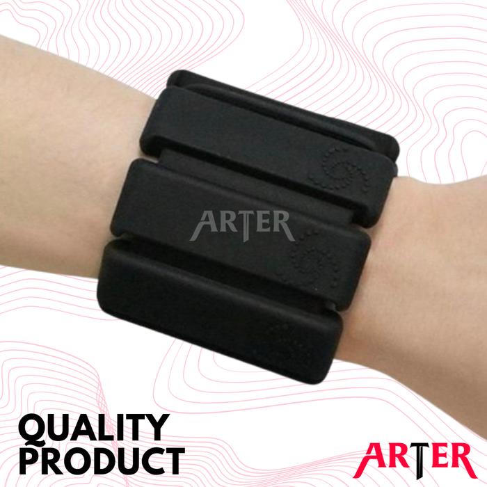 ARTER Wrist & Ankle Weight 0.5kg Bangles Weight Bracelet Weight Bangle Pemberat Tangan Pemberat Kaki Pemberat Gym Gelang Olahraga Pemberat Kaki Silicone - 1pcs