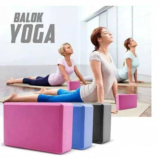 Balok Yoga Brick Yoga Block Alat Gym Fitness Senam Pilates Exercise