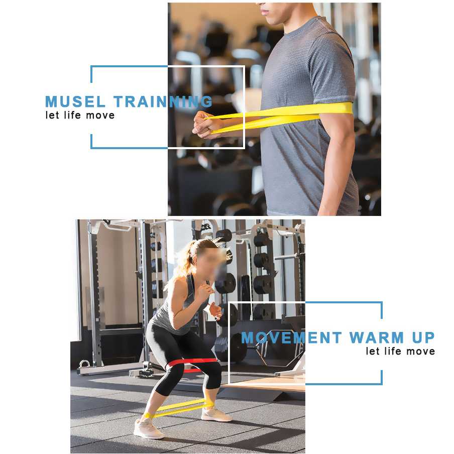ITSTYLE Karet Olahraga Resistance Band Home Workout Equipment - ITS05