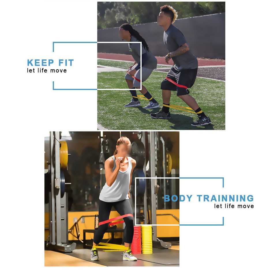 ITSTYLE Karet Olahraga Resistance Band Home Workout Equipment - ITS05