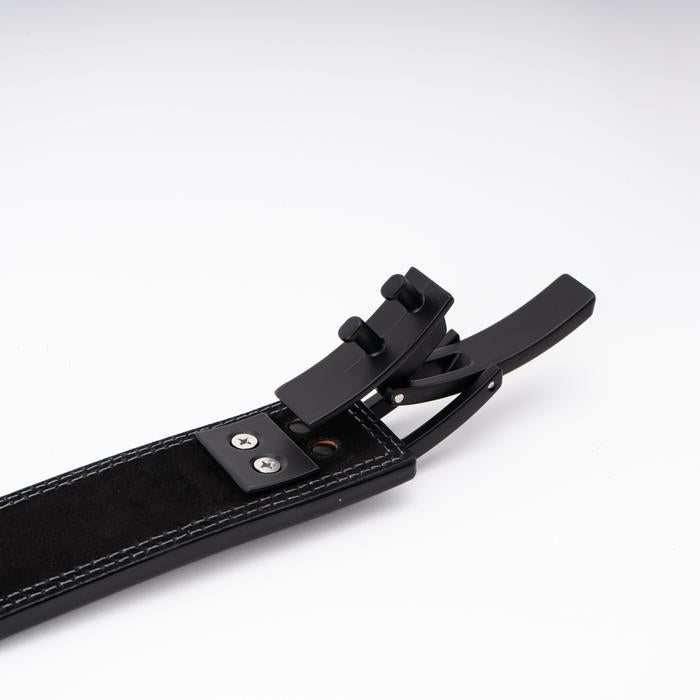 RUGHEN 10mm Lever Belt 7cm Wide - White, 2XS