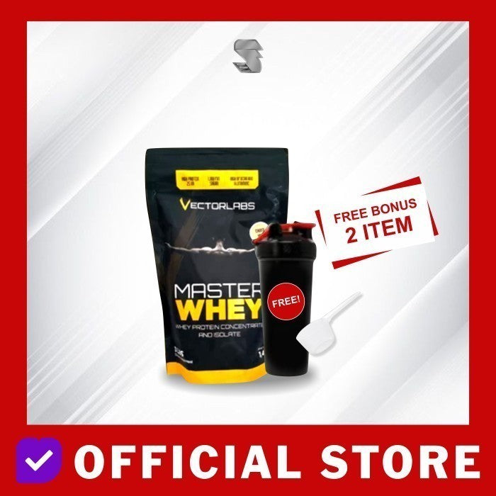 Vectorlabs Master Whey 3lbs pure whey protein isolate 3lbs - Coklat Milk