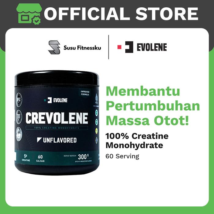 Evolene Creatine Crevolene - Unflavored - 150 Gram