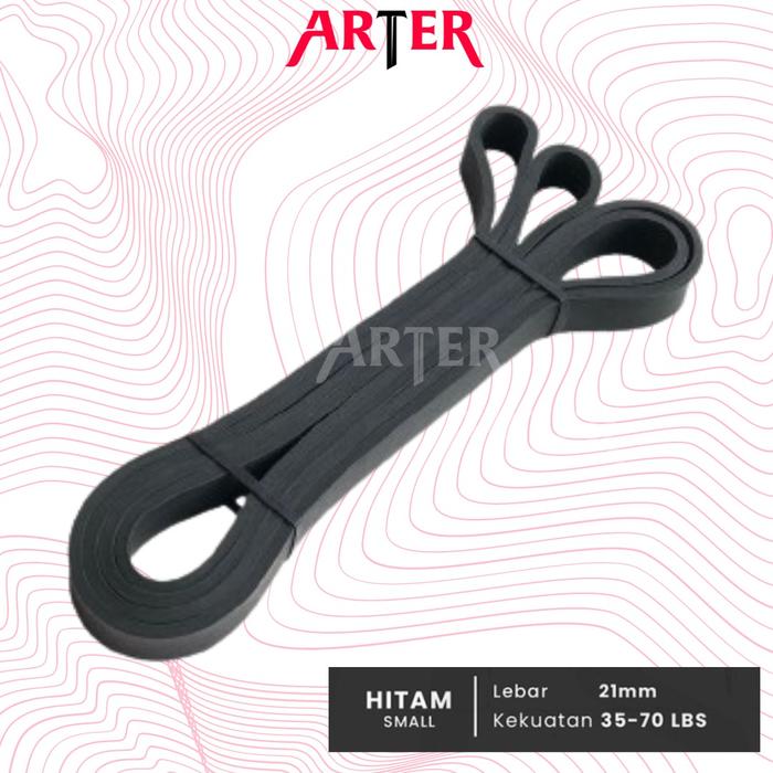 ARTER Long Resistance Band Power Band Karet Fitness Panjang Pullup Assistance Premium - YELLOW XS
