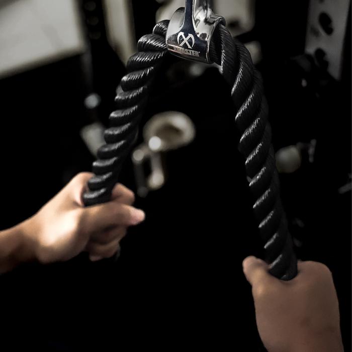 XMASTER Tricep Rope Tali Gym Nilon Latihan Tricep Bicep Otot Lengan Strength Crossfit Training - Rope Only