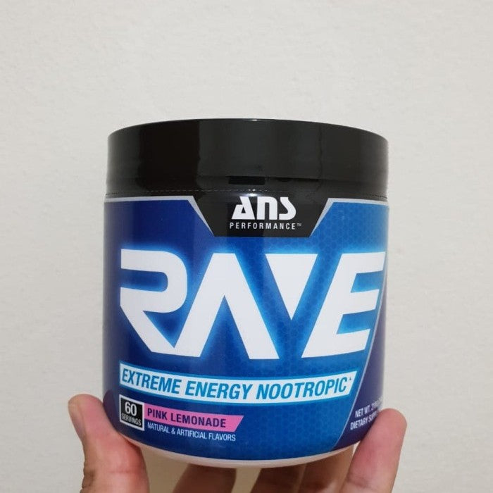 ANS Rave 60servings Pre-Workout PreWO Rave PreWorkout