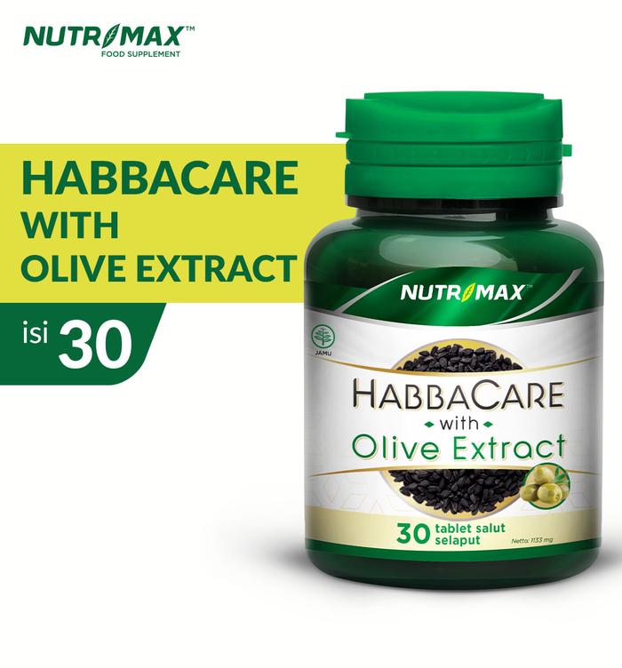 Nutrimax Habbacare With Olive Extract Membantu Memelihara Daya Tahan Tubuh