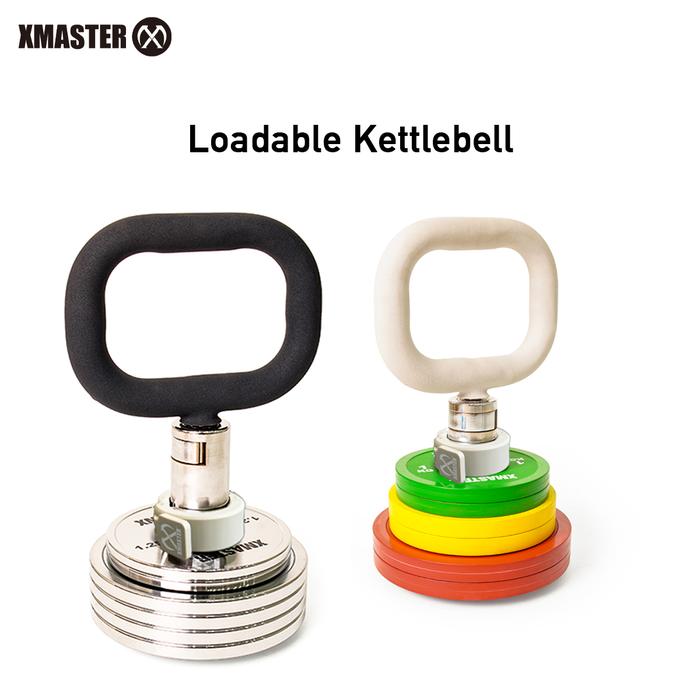 XMASTER Loadable Kettlebell set adjustable weight Plate IPF standard Strength home gym ROGUE ELEIKO - Combo 12,5 Kg