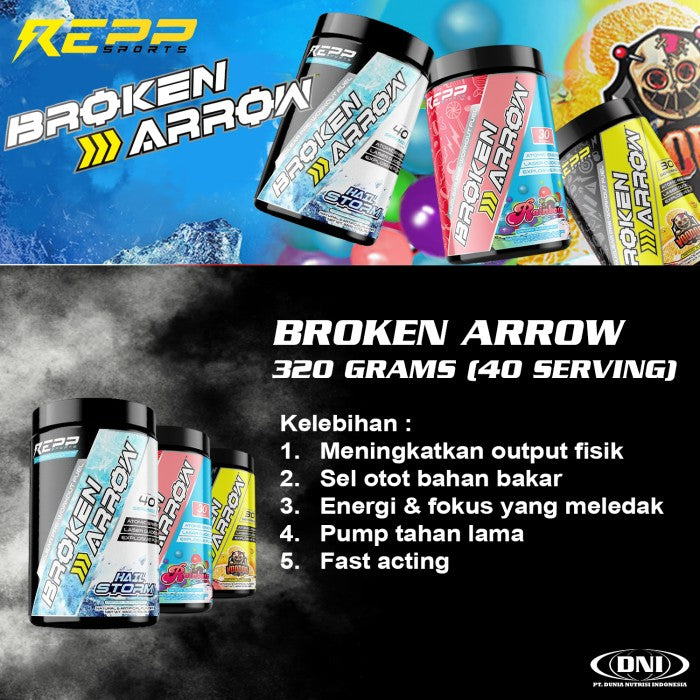 BROKEN ARROW NUCLEAR PRE-WORKOUT - GALAXY BURST