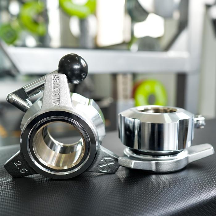 XMASTER Competition Collar 2.5KG, IWF/IPF Weightlifting Powerlifting CrossFit Fitness ROGUE ELEIKO - Cylinder 2,5Kg 2 pcs