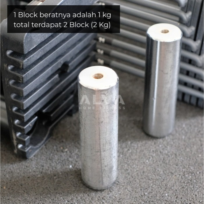 Adjustable Dumbell Power Block - Dumbel Powerblock 26 KG (Pair)