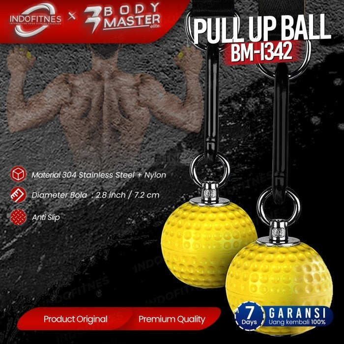 BODYMASTER Pull up Ball BM-I342 Hold Grip Training - Bola Pullup Bar