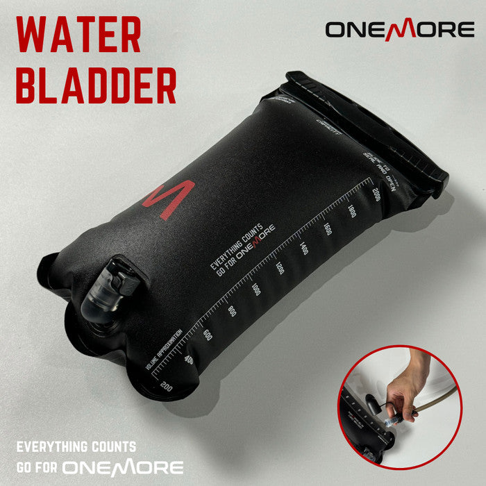 ONE MORE 2 Liter Water Bladder Kantong Air Minum Olahraga Lari Trail R