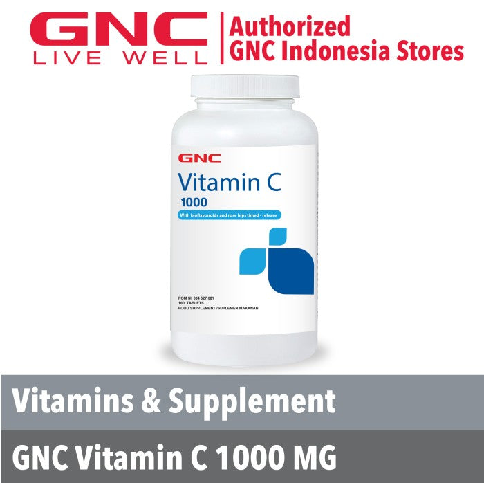 GNC VITAMIN C 1000 (017566) - 180 TABLETS