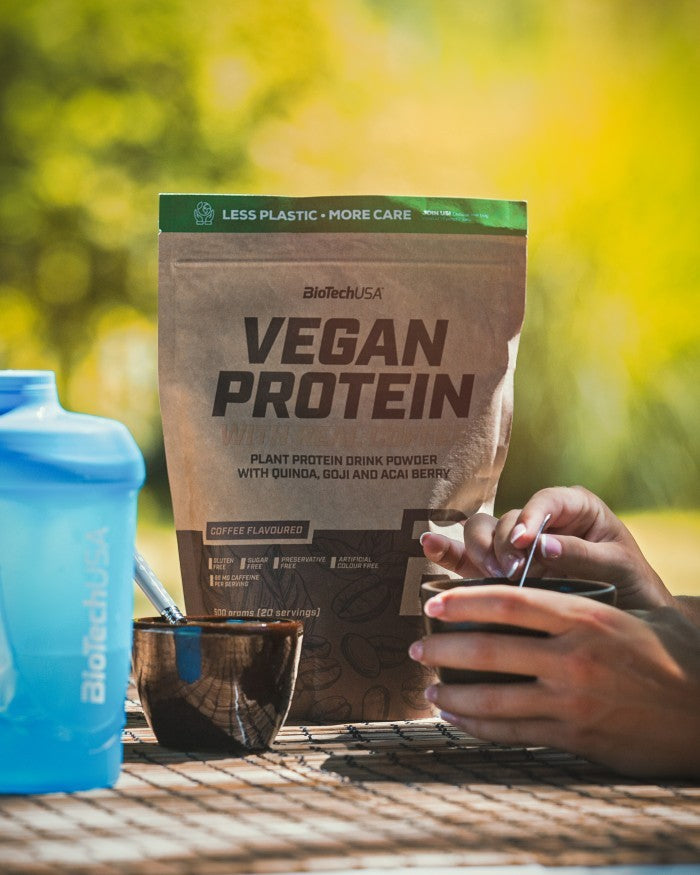 Biotech - VEGAN PROTEIN POWDER 500 Gram Vanilla Cookies