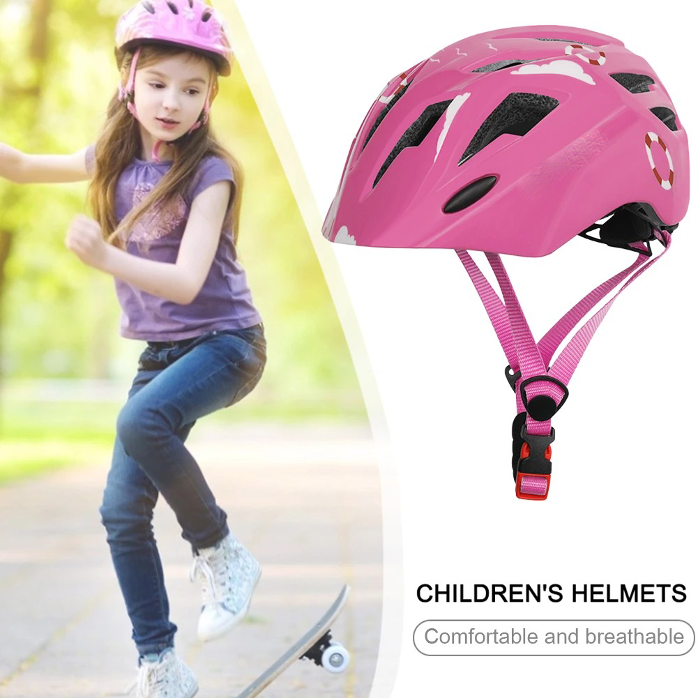 BIKEBOY Helm Sepeda Anak Scooter Bicycle Helmet with Tail Light - BK-128