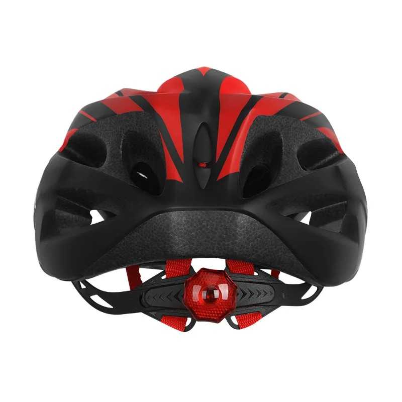 BIKEBOY Helm Sepeda Scooter Bicycle Helmet Breathable with Tail Light - A01-C