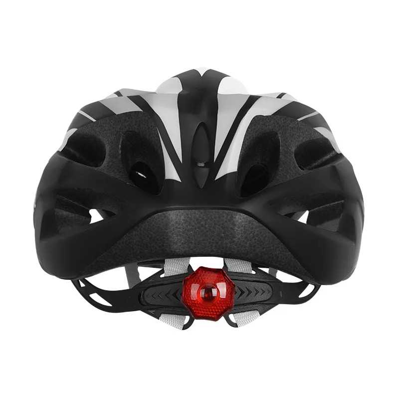 BIKEBOY Helm Sepeda Scooter Bicycle Helmet Breathable with Tail Light - A01-C